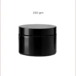 علبة برطمان اسود لماع